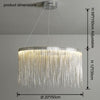 WOMO Fringe Round Chandelier-WM2062a thumbnail