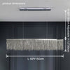 WOMO Fringe Linear Chandelier-WM2062b thumbnail