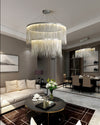 WOMO Tiered Fringe Chandelier-WM2062c thumbnail