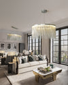 WOMO Fringe Round Chandelier-WM2062a thumbnail
