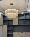 WOMO Tiered Fringe Chandelier-WM2062c thumbnail