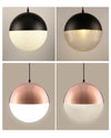 WOMO Prismatic/Milk Glass Globe Pendant Light-WM2065 thumbnail