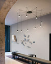 WOMO Wire Tiered Sculptural Chandelier-WM2066 thumbnail