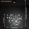 WOMO Heracleum/Firefly Branch Chandelier-WM2072 thumbnail