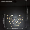 WOMO Heracleum/Firefly Branch Chandelier-WM2072 thumbnail
