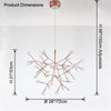 WOMO Heracleum/Firefly Branch Chandelier-WM2072 thumbnail