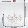 WOMO Heracleum/Firefly Branch Chandelier-WM2072 thumbnail