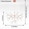 WOMO Heracleum/Firefly Branch Chandelier-WM2072 thumbnail