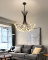 WOMO Gypsophila Bouquet Crystal Flower Chandelier-WM2077 thumbnail