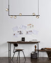 WOMO Linear Glass Globe Chandelier-WM2090 thumbnail