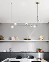 WOMO Linear Glass Globe Chandelier-WM2090 thumbnail