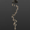 WOMO Rock Crystal Rain Chandelier-WM2189 thumbnail