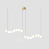 WOMO Pearl Globe Brass Dining Room Chandelier-WM2102d thumbnail