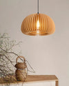 WOMO Pumpkin Wood Pendant Light-WM2105 thumbnail