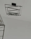 WOMO Black Tiered Rectangular Chandelier-WM2120 thumbnail