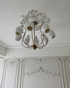 WOMO Mid Century Modern Ceramic Arm Chandelier-WM2121 thumbnail
