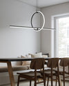 WOMO Circle Linear Pendant Light-WM2122 thumbnail