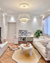 WOMO Pleated Fabric Drum Pendant Light-WM2130 thumbnail
