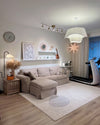 WOMO Pleated Fabric Drum Pendant Light-WM2130 thumbnail