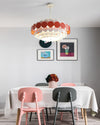 WOMO Scandi Scalloped Round Chandelier-WM2140 thumbnail