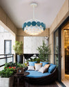 WOMO Scandi Scalloped Round Chandelier-WM2140 thumbnail