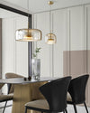 WOMO Drum Blown Glass Pendant Light-WM2145 thumbnail