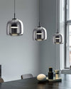 WOMO Drum Blown Glass Pendant Light-WM2145 thumbnail