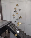 WOMO Ice Cube Textured Glass Chandelier-WM2150 thumbnail
