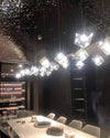 WOMO Ice Cube Textured Glass Chandelier-WM2150 thumbnail