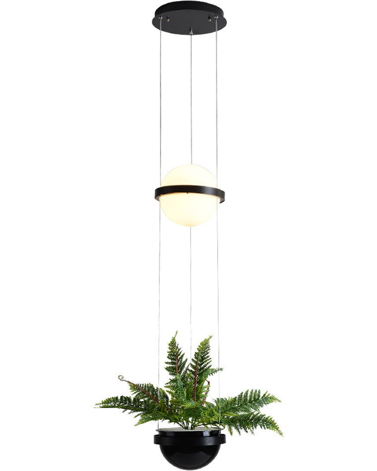 WOMO Plant Globe Pendant Light-WM2155