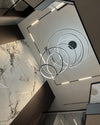 WOMO Large Tiered Ring LED Foyer Chandelier-WM2160 thumbnail