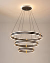 WOMO Tiered Black Rings Chandelier-WM2172 thumbnail