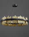 WOMO Iceberg Round Black Gold Chandelier-WM2183 thumbnail