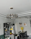 WOMO Smoked Crystal Round Chandelier-WM2187 thumbnail