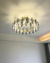WOMO Smoked Crystal Round Chandelier-WM2187 thumbnail