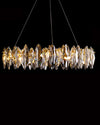 WOMO Smoked Crystal Round Chandelier-WM2187 thumbnail