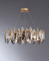 WOMO Smoked Crystal Round Chandelier-WM2187 thumbnail