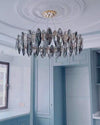 WOMO Smoked Crystal Round Chandelier-WM2187 thumbnail