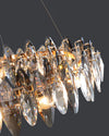 WOMO Smoked Crystal Round Chandelier-WM2187 thumbnail