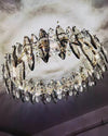 WOMO Smoked Crystal Round Chandelier-WM2187 thumbnail