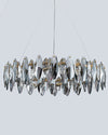 WOMO Smoked Crystal Round Chandelier-WM2187 thumbnail