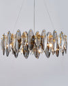WOMO Smoked Crystal Round Chandelier-WM2187 thumbnail
