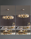 WOMO Smoked Crystal Round Chandelier-WM2187 thumbnail