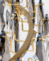 WOMO Smoked Crystal Round Chandelier-WM2187 thumbnail
