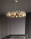 WOMO Smoked Crystal Round Chandelier-WM2187 thumbnail
