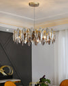WOMO Smoked Crystal Round Chandelier-WM2187 thumbnail