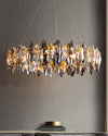 WOMO Smoked Crystal Round Chandelier-WM2187 thumbnail