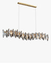 WOMO Smoked Crystal Linear Chandelier-WM2188 thumbnail