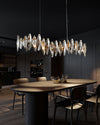 WOMO Smoked Crystal Linear Chandelier-WM2188 thumbnail