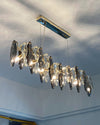 WOMO Smoked Crystal Linear Chandelier-WM2188 thumbnail